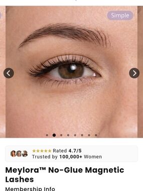 No-Glue Magnetic Lashes — Natural Brown